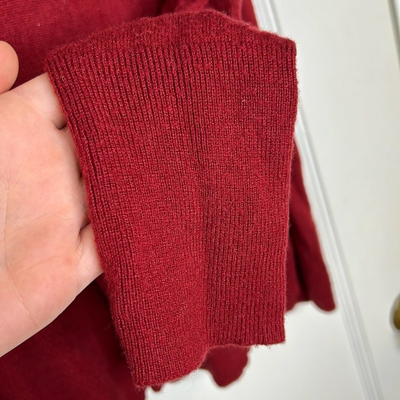 A New Day Red V-Neck Sweater - Picture 9 of 9